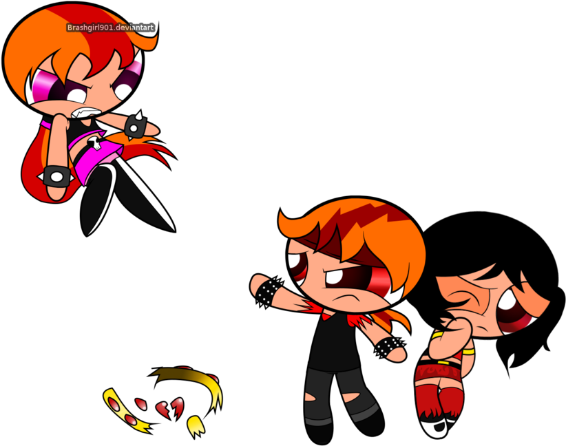 "powerpuff Girls Vs Rowdyruff Boys" With Similar - Powerpuff Girls And Rowdyruff Girls (900x671)