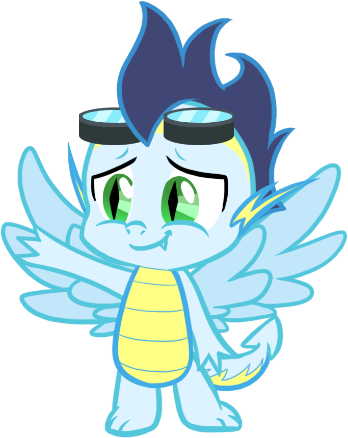 Soarin' Has Got To Be One Of My Favourite My Little - My Little Pony Baby Dragon (900x900)