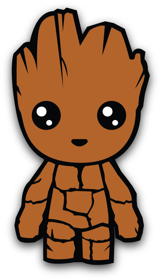 Baby Groot Sticker - Baby Groot Sticker (1000x1414)