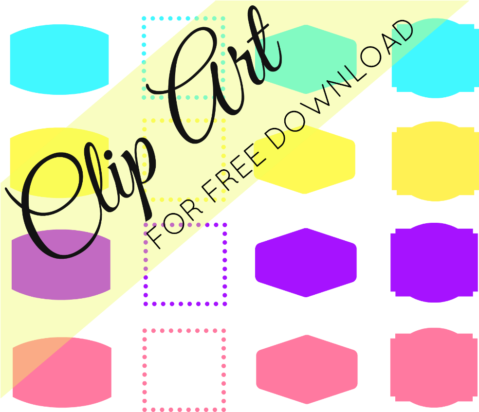 Pastel Labels Clip Art For Free Download - Love Arrives By Johnnie Alexander (1000x876)