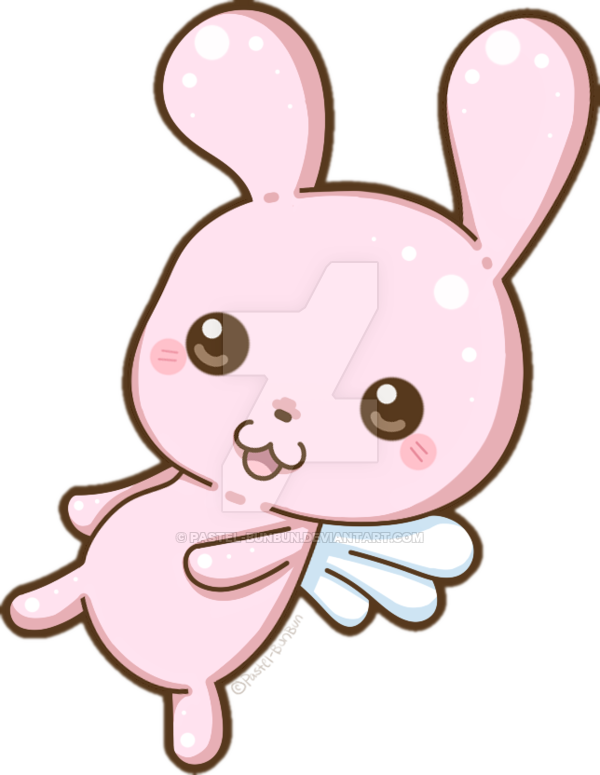 Sugar The Bunny By Pastel Bunbun Da Transparent By - Anime Bunny Transparent (600x775)