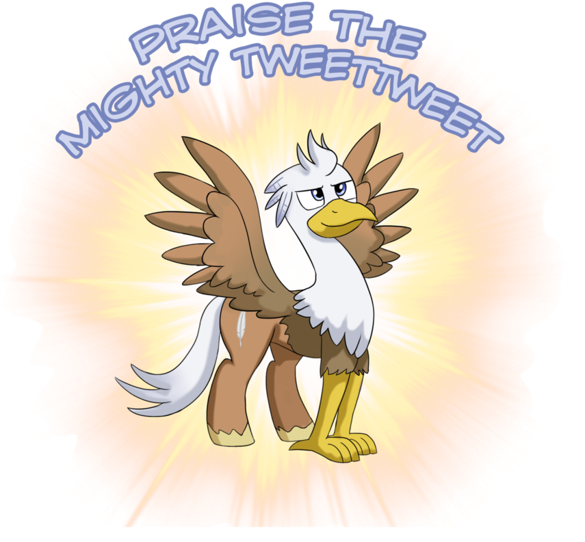 Silver Quill The Mighty Tweet Tweet By Egstudios93 - Cartoon (923x866)