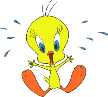 Looney Tunes Characters Tweety Bird - Tweety Pie (387x342)