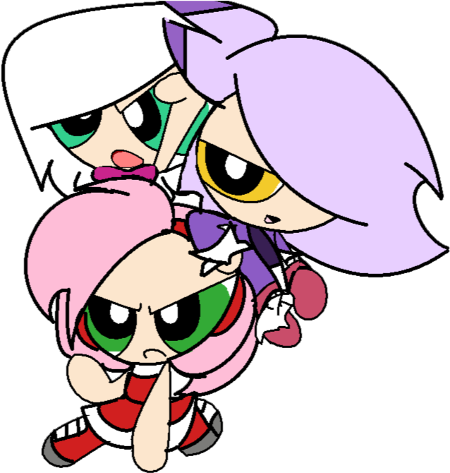 Powerpuff Girls Sonic By Shanics - Comics (756x680)