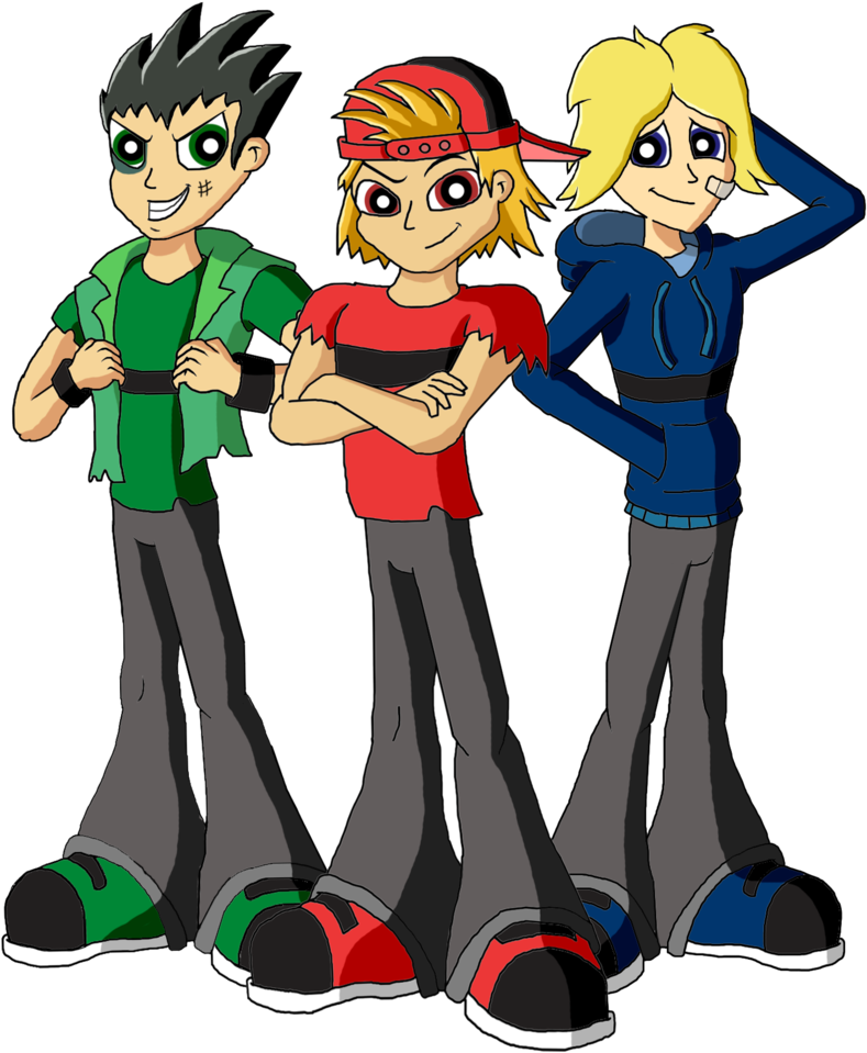 The Rowdyruff Boys By Moheart7 - Rowdruffy Boys (801x997)