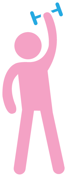 Copyright Of The Clip Arts Are Reserved By The Department - Health Promotion Clipart (227x600)