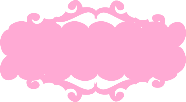 Pink Banner Clip Art At Clker - Pink Ribbon Banner Png (600x331)