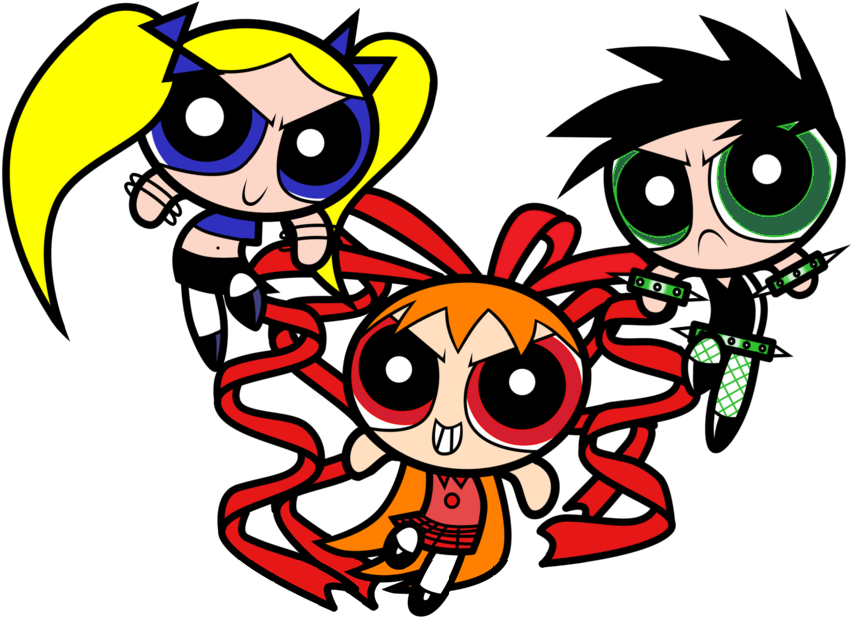 Rowdyruff Boys Butch - Ppnkg Ppg Rrb Rrtb (884x668)