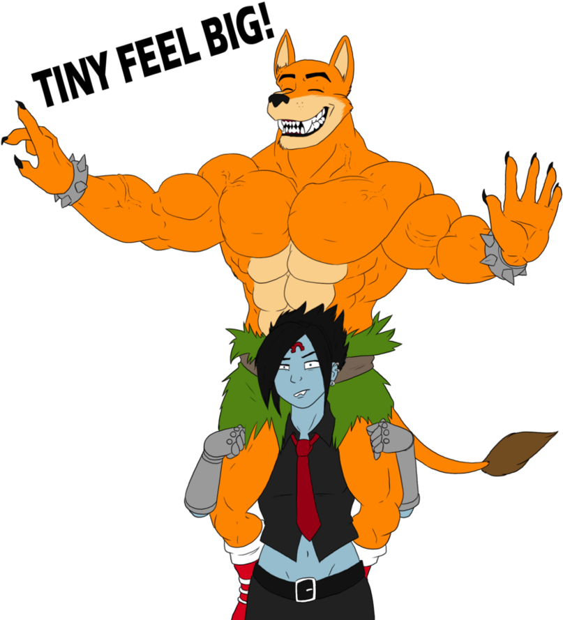 Babysitting By Ashetoret Babysitting - Tiny Tiger Muscle Deviantart (868x921)