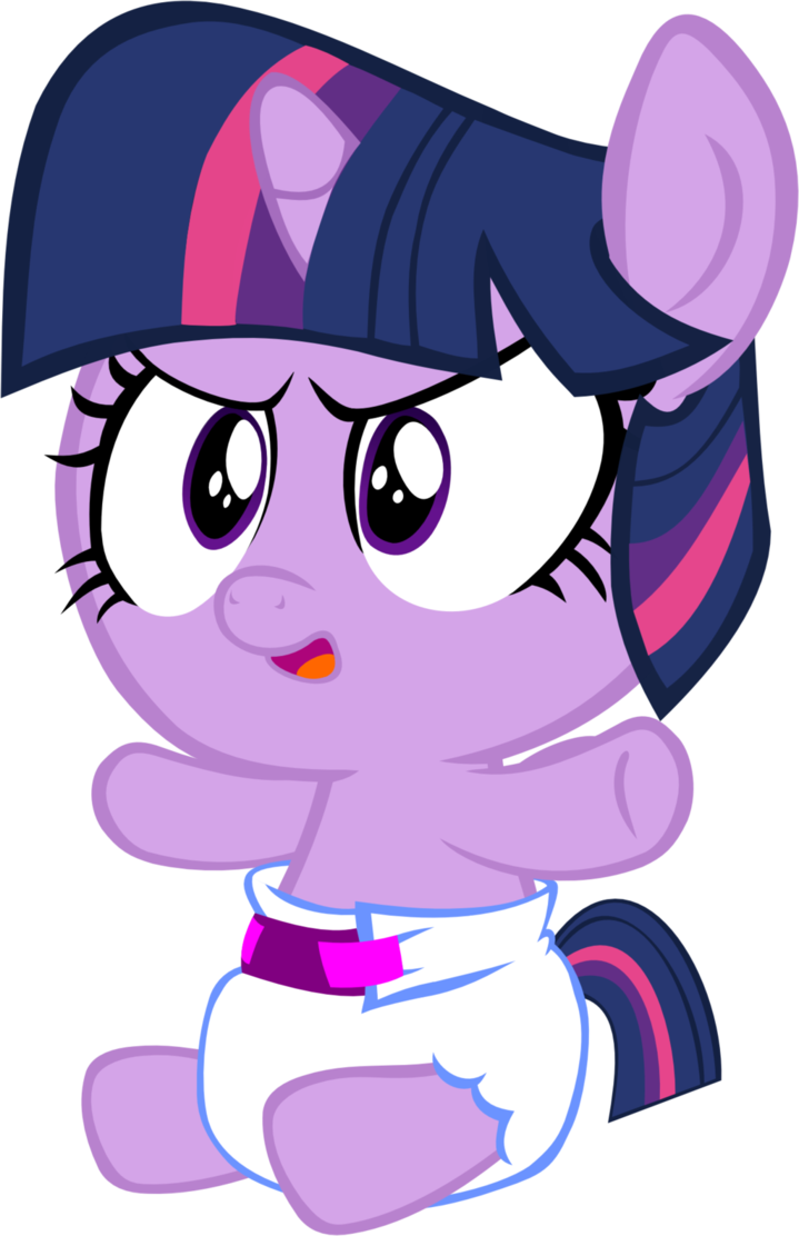 Baby Princess Twilight Sparkle Angrily Sitting By Megarainbowdash2000 - Mlp Twilight Sparkle Baby (1024x1584)