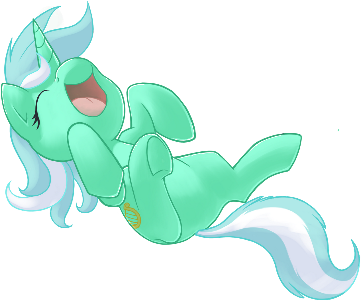 Princess Celestia Spike Fluttershy Pony Trixie Mammal - Mlp Lyra Tickle (1600x1083)