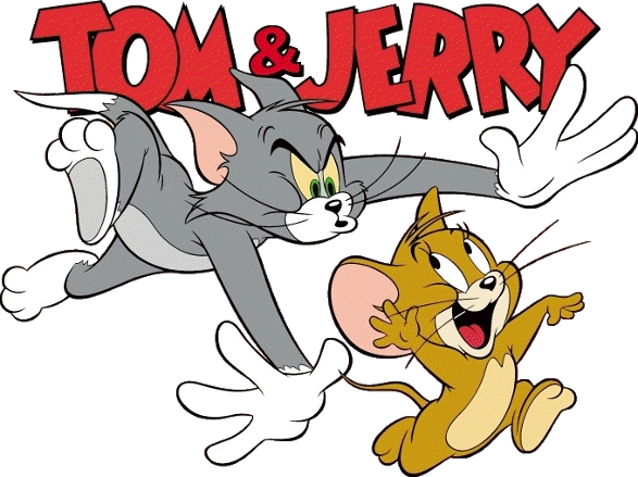 Tom And Baby Jerry Clip Art - Caricatura De Tom Y Jerry (587x439)