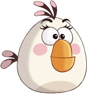 File - Whitebirdtoons - Angry Birds Toons Matilda (400x400)