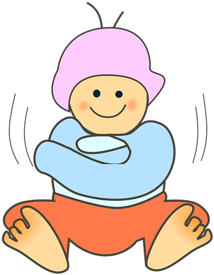 Baby Vector Graphics - Cartoon Mother Holding Baby Png (720x720)