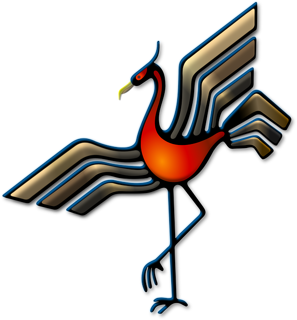 Plumes Stork, Beak, Bird, Feathers, Plumes - Bird Emblem (595x640)