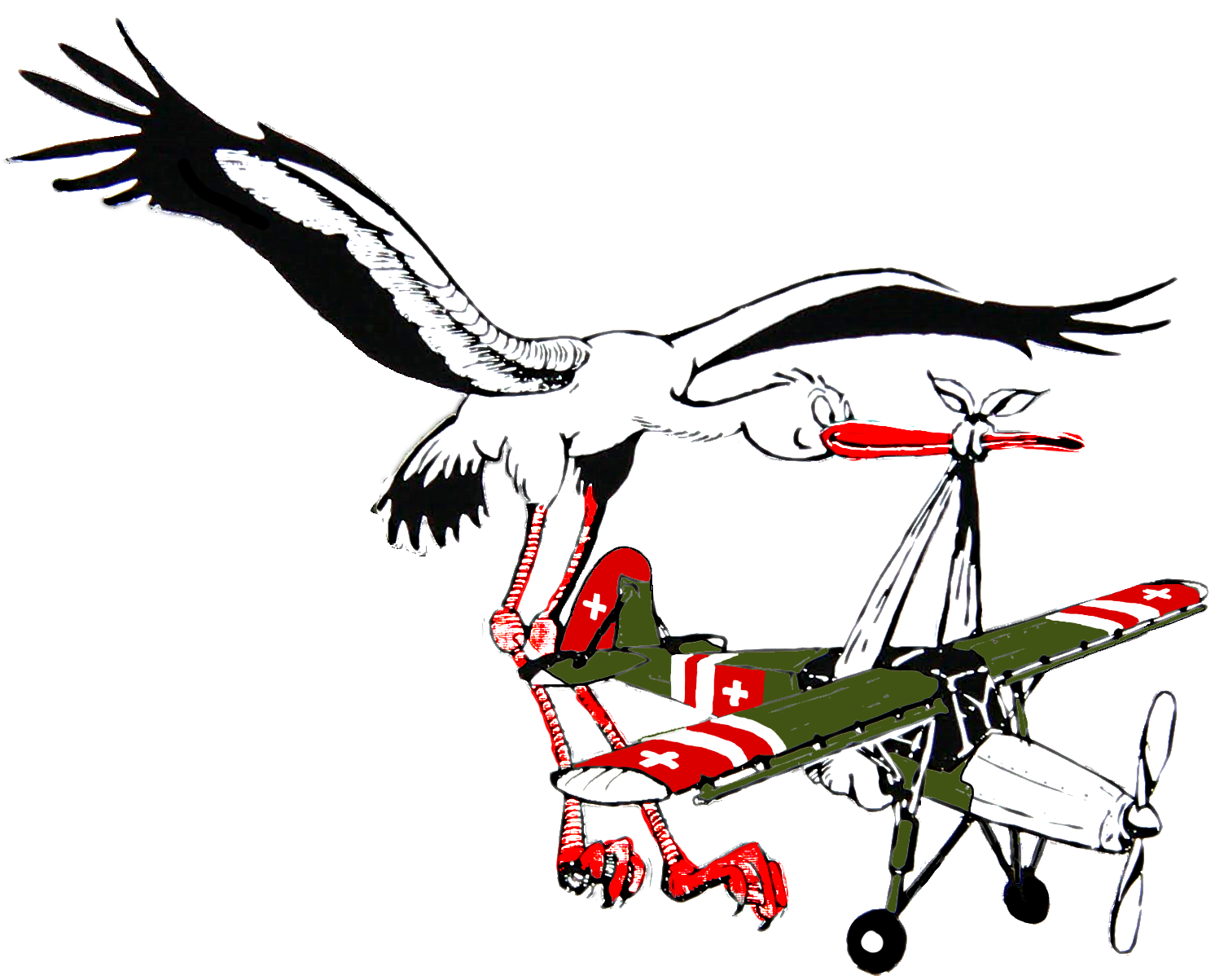 Swiss Storch Team - Golden Eagle (1600x1232)