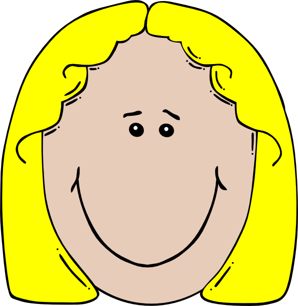 Angry Woman Clip Art - Redhead Person Clipart (582x597)