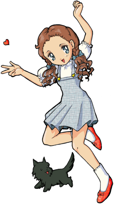 Most Popular Categories - Anime Dorothy Of Oz (368x659)