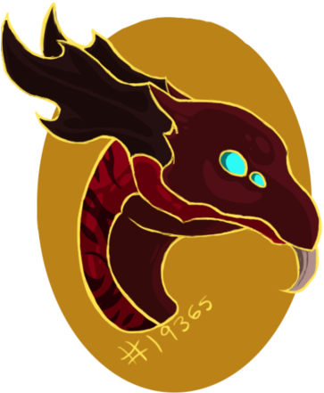 [flight Rising] Mirror Headshot By Xxnightcallerxx - Illustration (400x455)