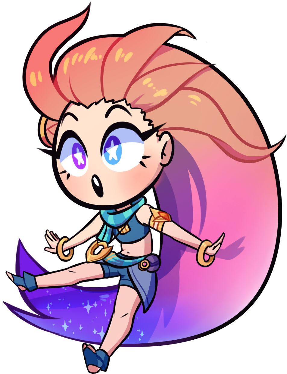 Surprised Star Child By Galactictitty Surprised Star - Child (1006x1295)