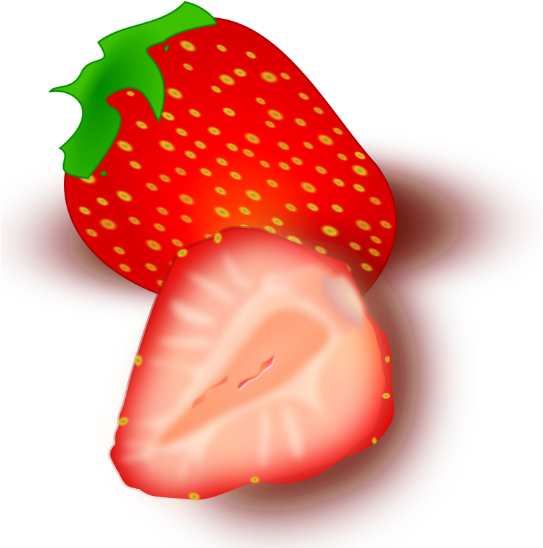 Pin Strawberry Clipart Transparent - Strawberry Clipart (780x800)