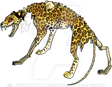 Zombie Jaguar -redrawn By Jettalli - Zombie Jaguar (400x303)