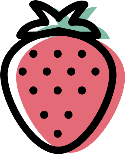 Tumblr Transparent Watermelon Download - Strawberry Icon (512x512)