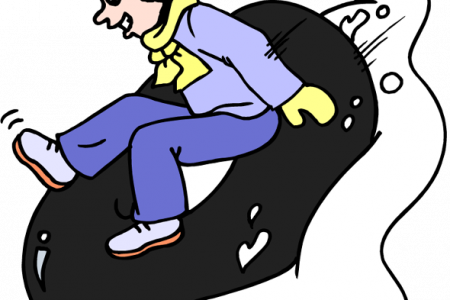 Pin Snow Tubing Clip Art - Snow Tubing Clip Art (450x300)