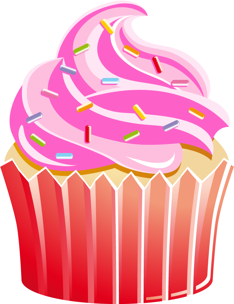 Astonishing Clip Art Cupcake Clipart Drawings Collections - Cupcake Clipart (878x1076)
