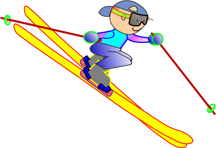Pin Snow Skier Clipart - Skier Clip Art Free (768x617)