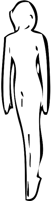 Outline, People, Lady, Silhouette, Woman, Figure, White - Woman (320x640)