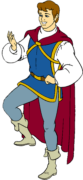 Snow White Mirror Coloring Page - Prince Of Snow White Png (294x616)