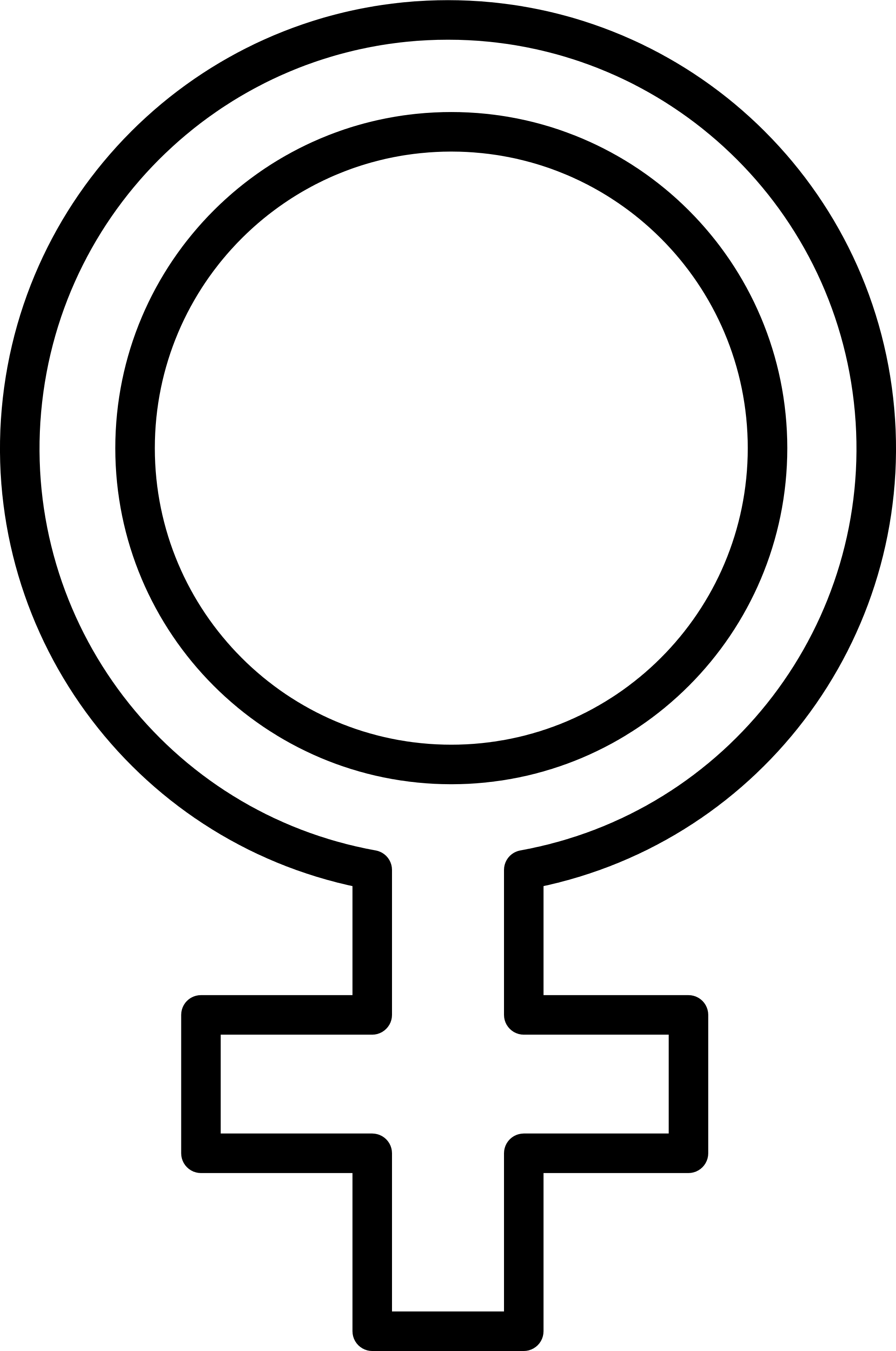 File - Female - Svg - Female Symbol Outline (2000x3015)