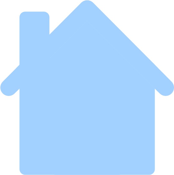 Green Heart Outline Clipart Download - House Clip Art Blue (558x595)