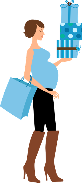 Gravida E Bebê - Baby Shower (286x638)