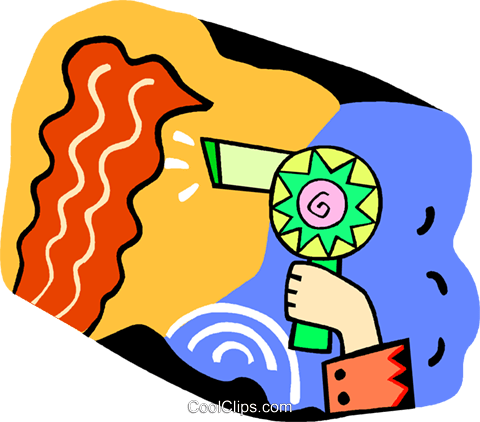 Woman Getting Her Hair Done Royalty Free Vector Clip - Woman Getting Her Hair Done Royalty Free Vector Clip (480x422)