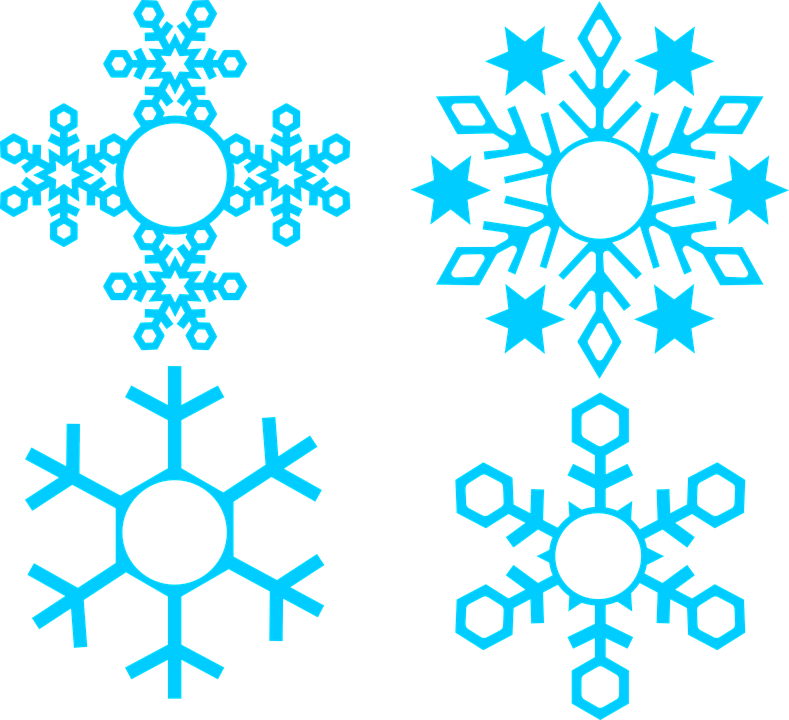 Colorful Snowflake Cliparts 23, Buy Clip Art - เกล็ด หิมะ (789x720)