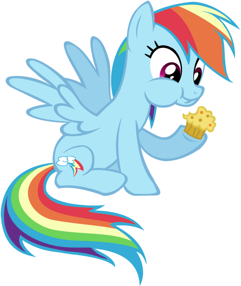 Blueberry Muffin Clipart Mlp - Muffin (900x977)