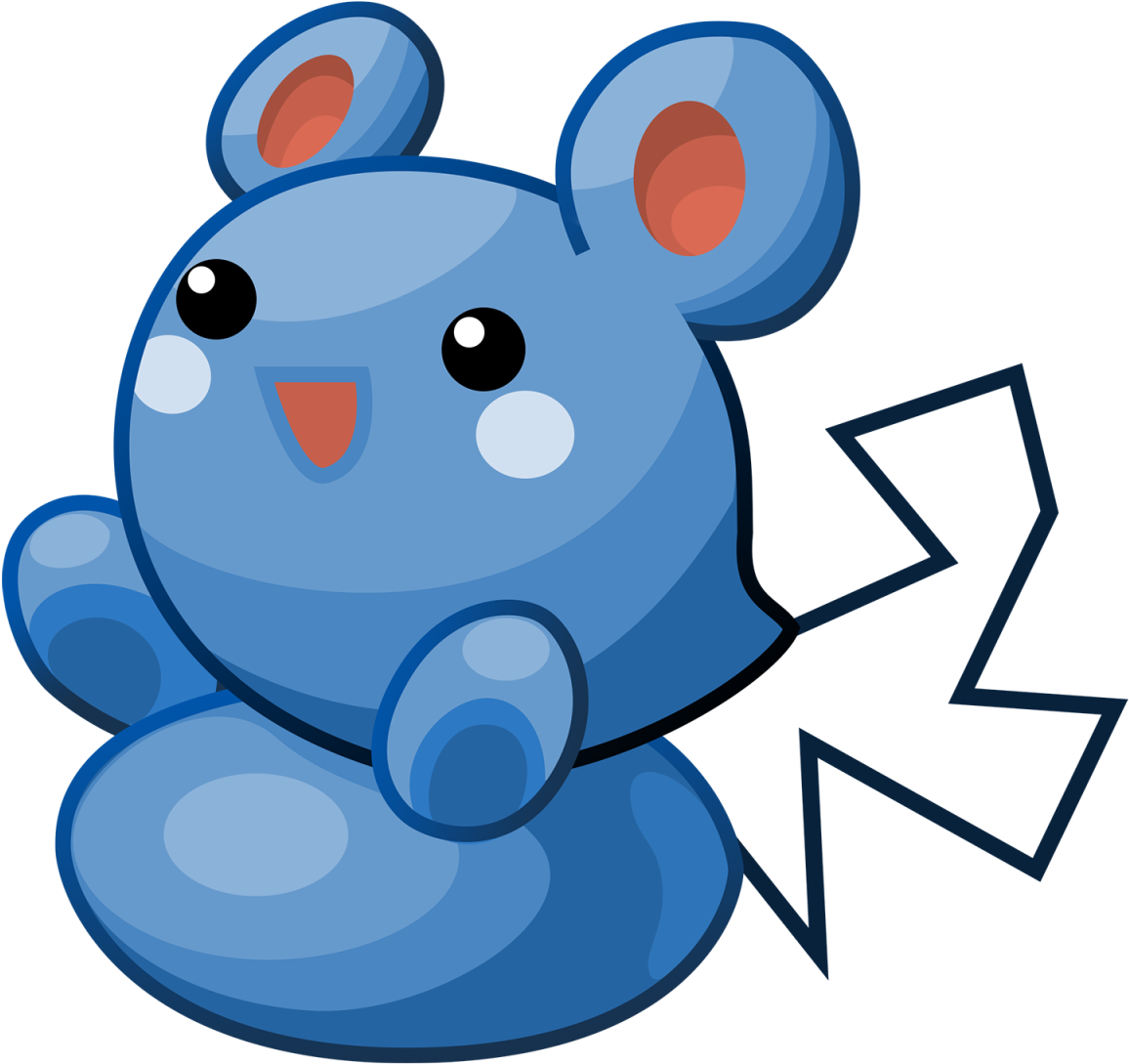 Computer Mouse Cartoon Snout Clip Art - Cartoon (1280x1280)