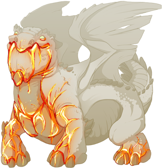 Lava Eater Accent - Flight Rising Lava Eater (350x350)