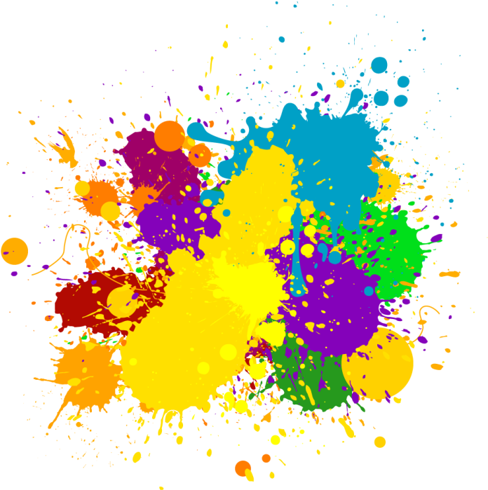 Download Color Effects Free Png Photo Images And Clipart - Clipart Color Splatter Png (1281x721)