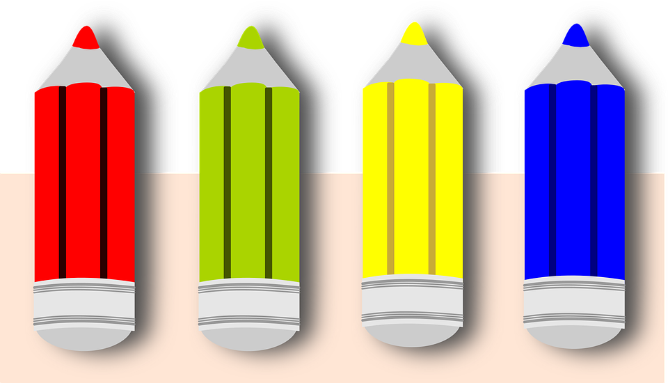 Color Pen Cliparts - Know Colors: Volume 7 (the Early Ed Series) (960x550)