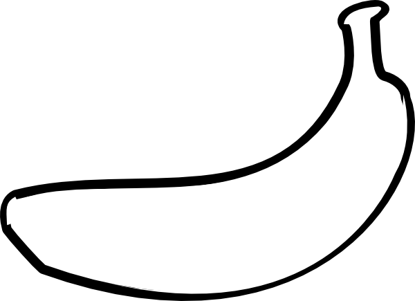 Banana White Vector Png (960x696)