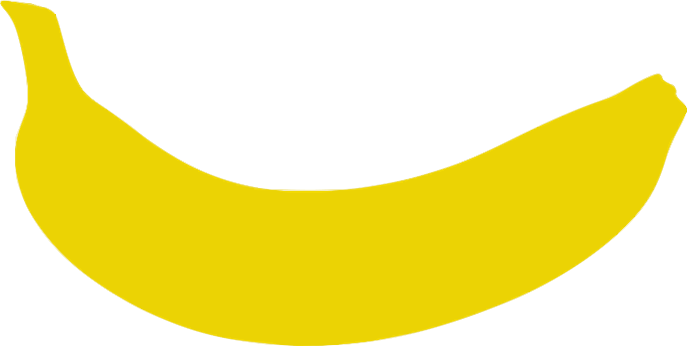 Banana Clip Art - Banana Clip Art (2400x1208)