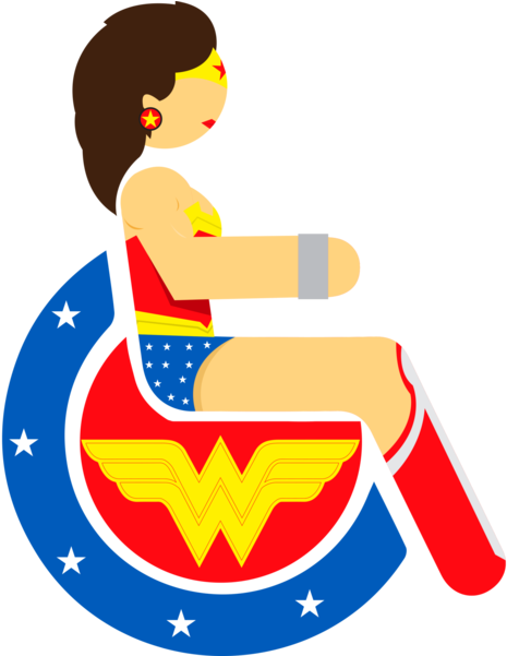 Adaptive Wonder Woman - Handicap Wonder Woman (500x600)