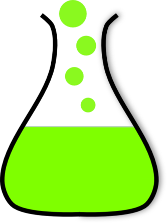 Science Beaker Clipart - Clip Art Of Beaker (333x446)