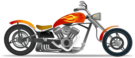Harley Davidson Motorcycle Clipart - Bike Show Clip Art (640x480)