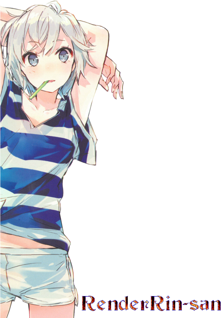 Cute Anime Girl By Renderrin San On Deviantart - Anime (742x1075)