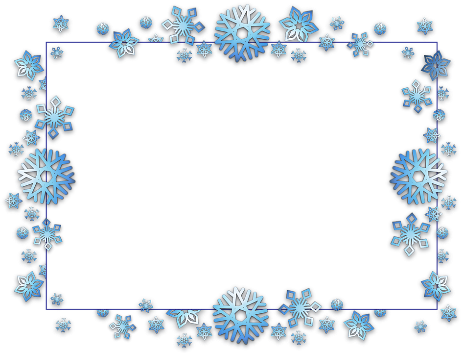Free Printable Floral Borders And Frames 21, Buy Clip - Horizontal Christmas Star Border (946x720)