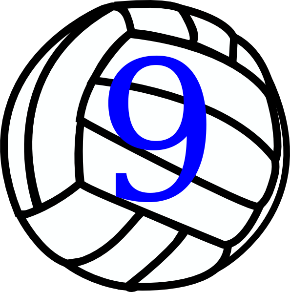 Volleyball Clip Art - Volleyball Clipart Vector (594x598)